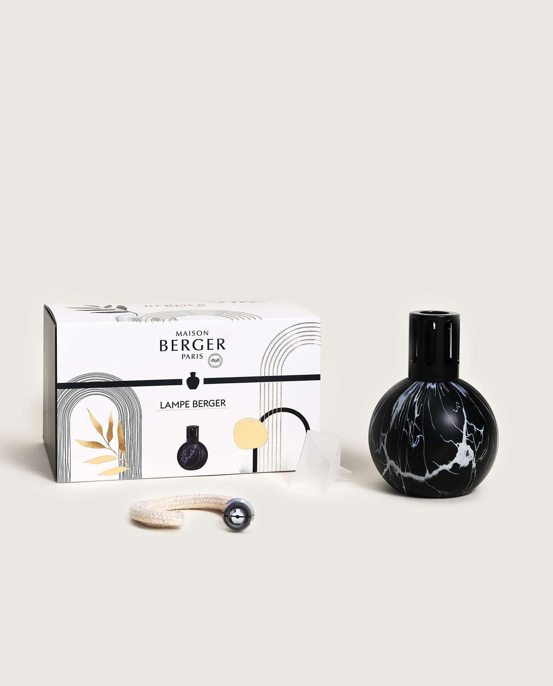 Maison Berger Lampe Marbrure Noire