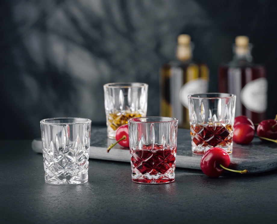 Nachtmann NOBLESSE Stamper Schnapsglas 4er Set