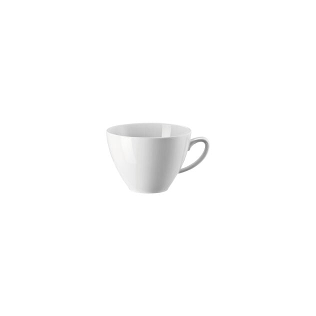 Mesh Kaffeeobertasse weiss