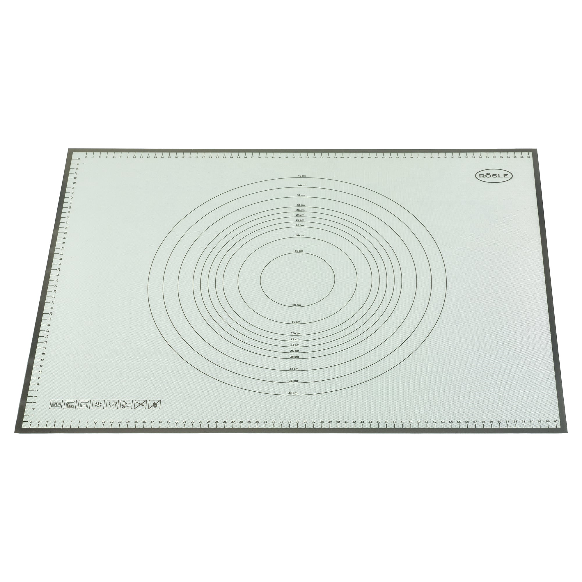 Rösle Back- und Arbeitsmatte Silikon 68x53cm