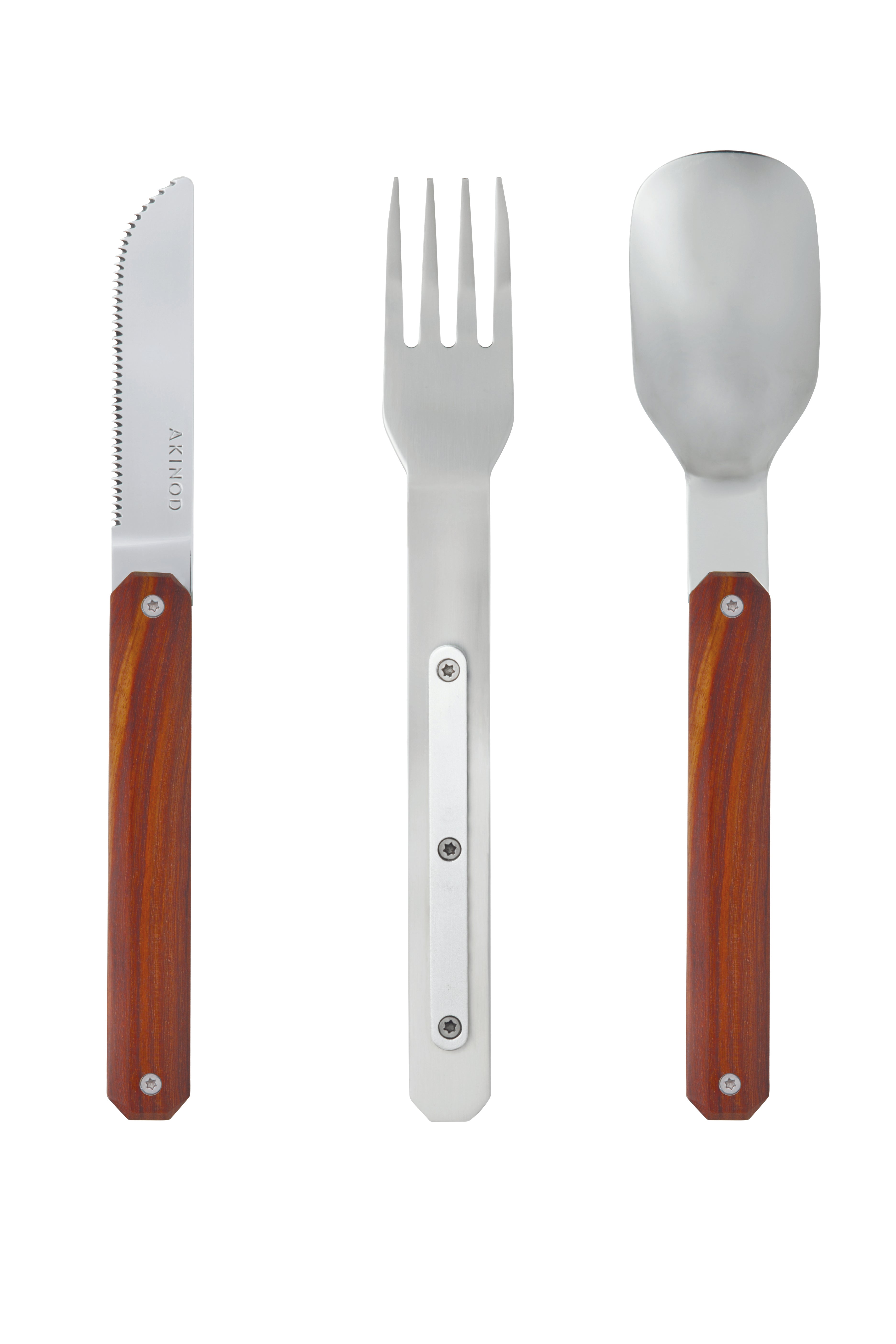 Akinod Besteckset Korallenholz