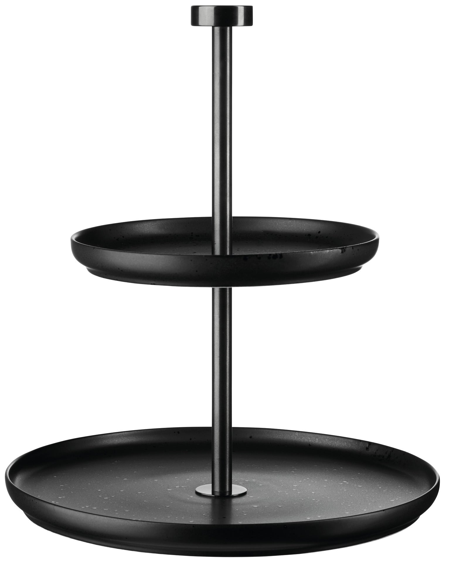 ASA coppa kuro Etagere 2 stufig schwarz H. 23,5 cm D. 21 cm D. 15 cm