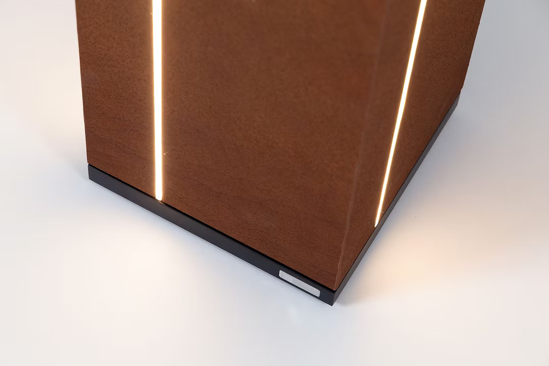 bulbaum "handgemaach" Lichtsäule "3 Streppen"