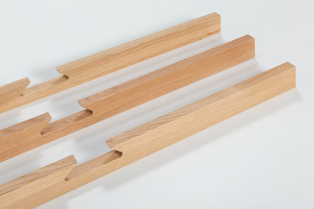 bulbaum "handgemaach" Garderobenleiste "drei Häären"