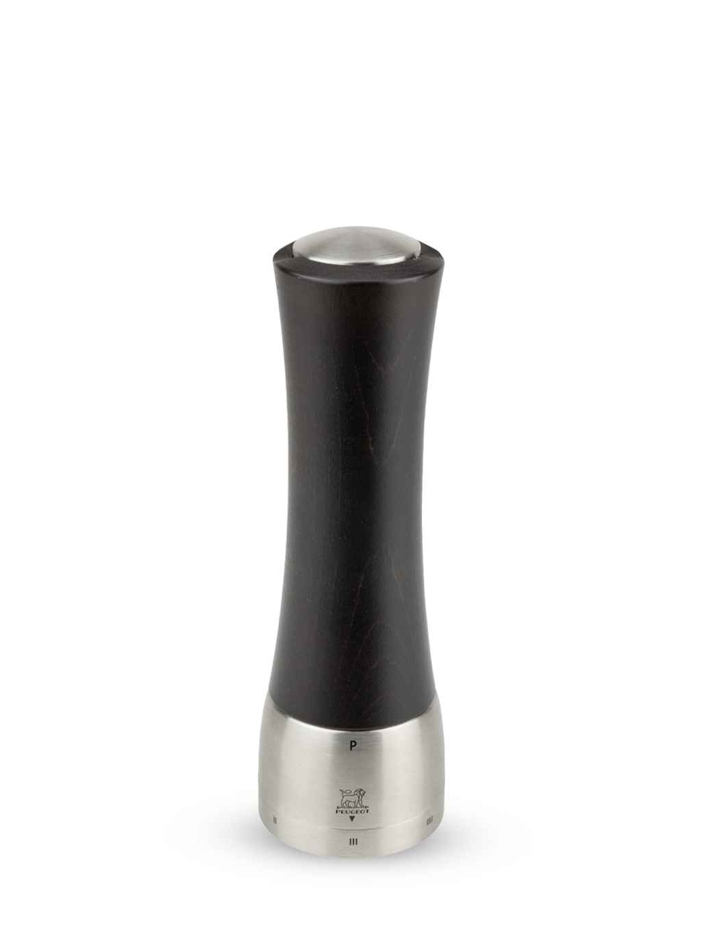 Daman- Madras Pfeffermühle u'select Edelstahl/Schoko 21cm