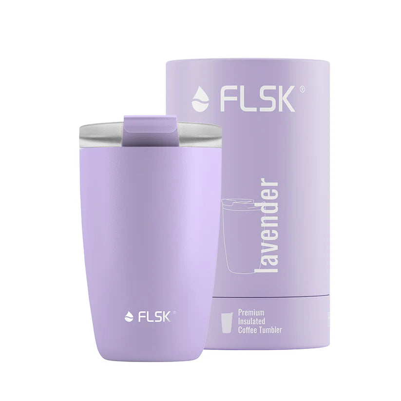 FLSK, Thermo Kaffeebecher to go, 350ml, lavender