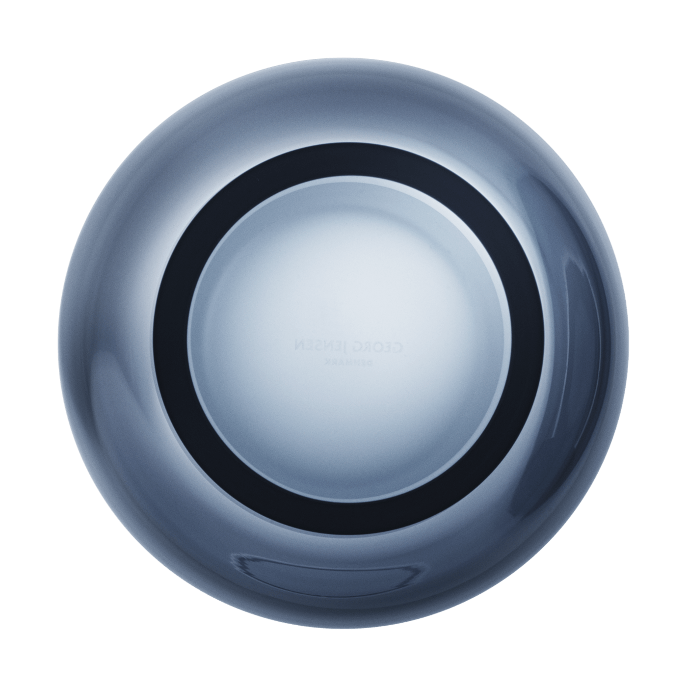 Georg Jensen Vase Cafu Glass tiefblau 216 mm