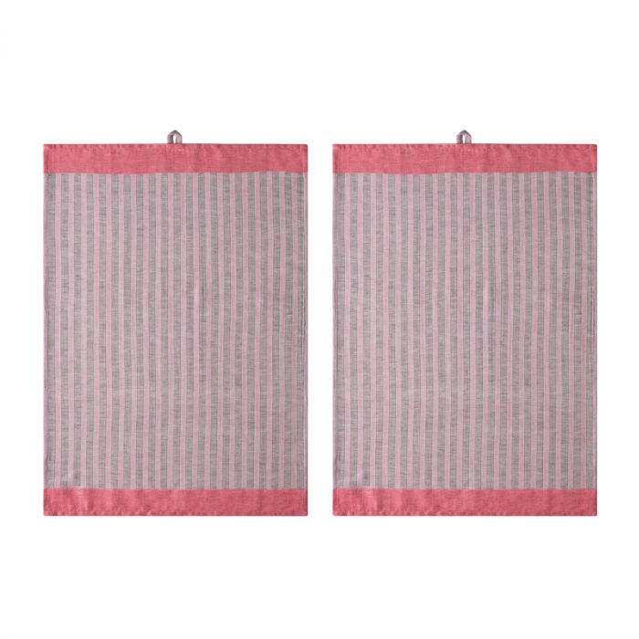 Proflax 4323 Geschirrtuch Farbe 445 Kirsche, 50x70cm 2er Set