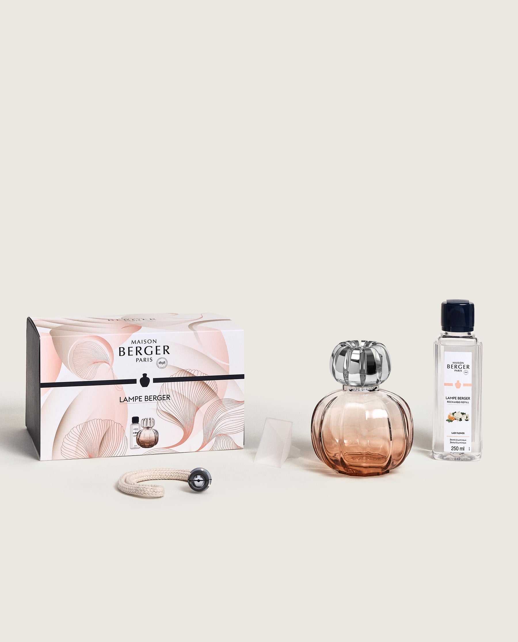 Maison Berger Geschenkset Corali, Lampe und Duft