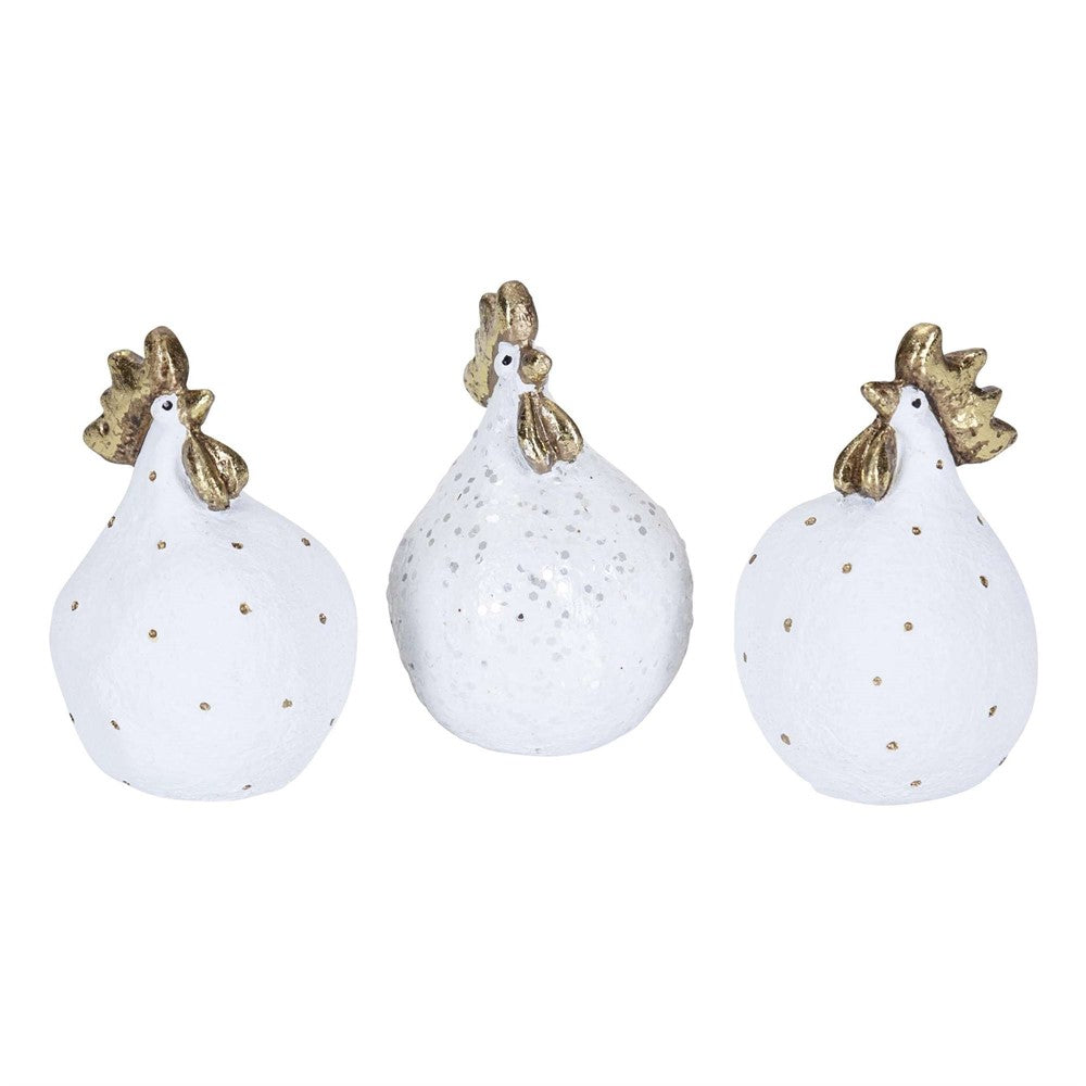 Höna Hen Glamour 3er Set
