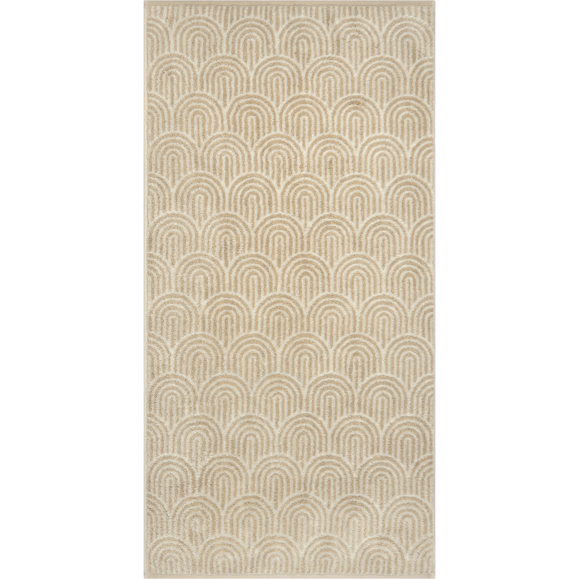Cawö Handtuch in grafischem Design