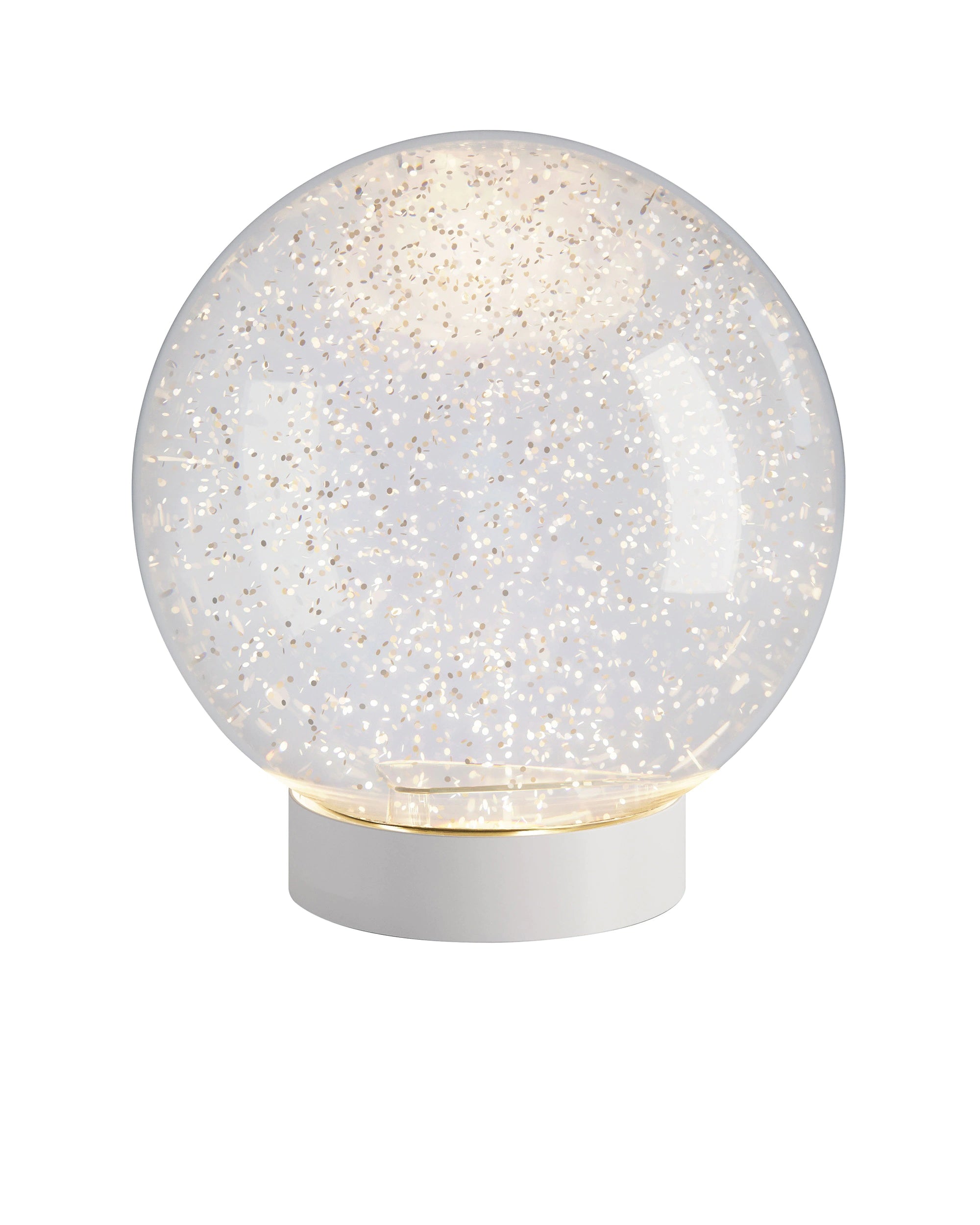 Sompex Glamor Bauble weiß, 18cm
