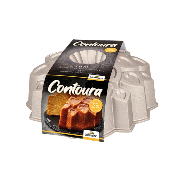 Birkmann Contoura Gugelhupfform Love, Ø 25cm