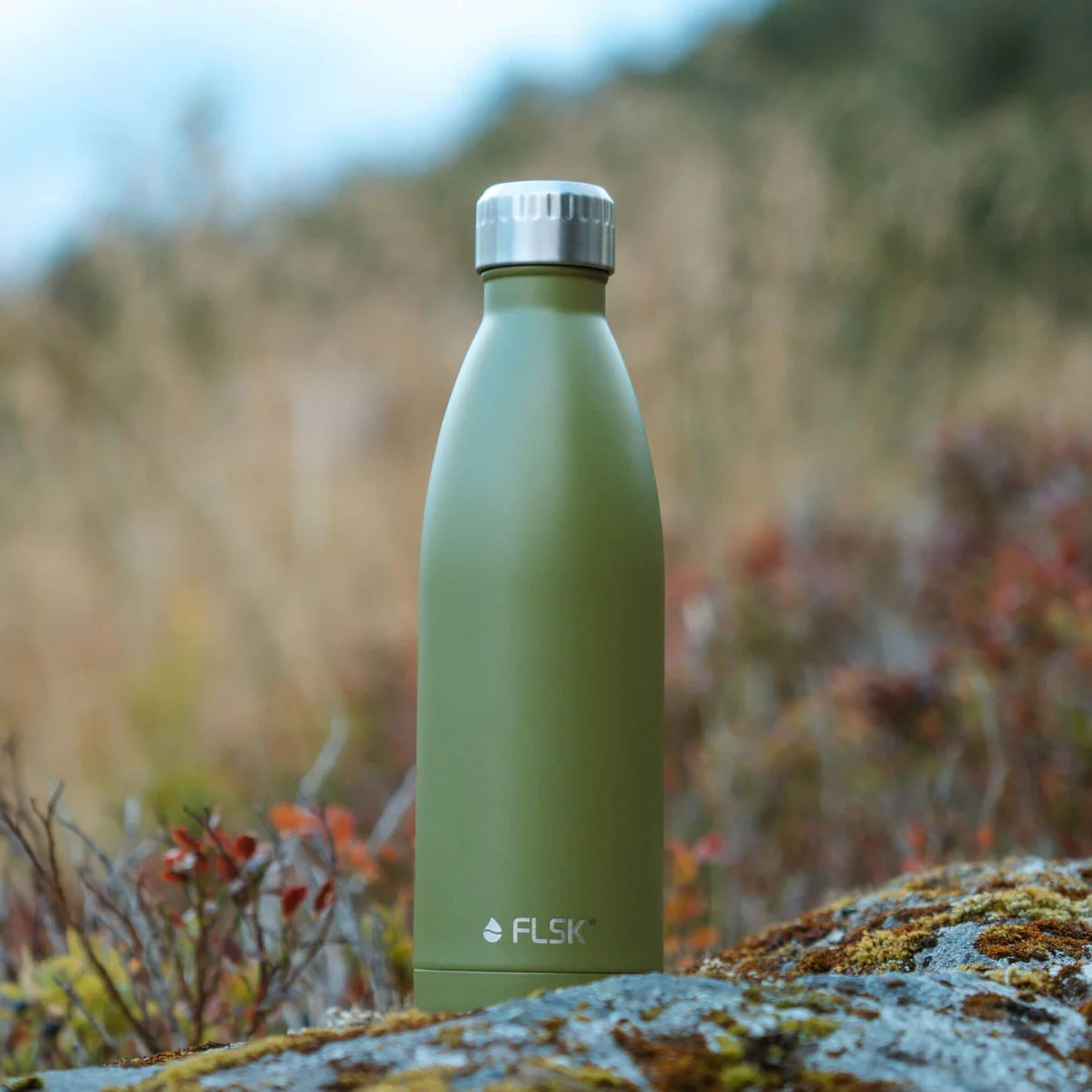 FLSK Trinkflasche olive 750ml