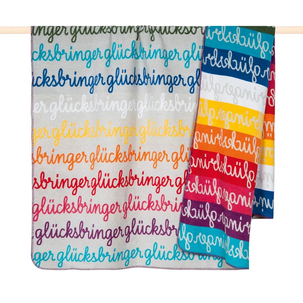 PAD Wohndecke Glücksbringer multicolor 150x200cm