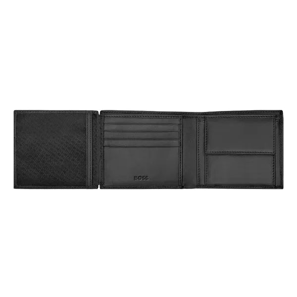 BOSS Brieftasche & Geldbörse mit Klappe Classic Grained Black