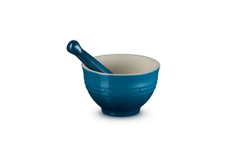 Le Creuset Mörser Steinzeug deep teal 0.3 l