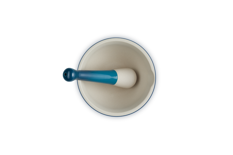 Le Creuset Mörser Steinzeug deep teal 0.3 l