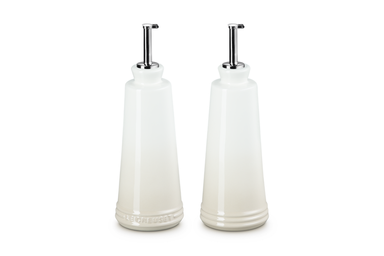 Le Creuset Essig- & Öl-Set Steinzeug meringue 0.3 l