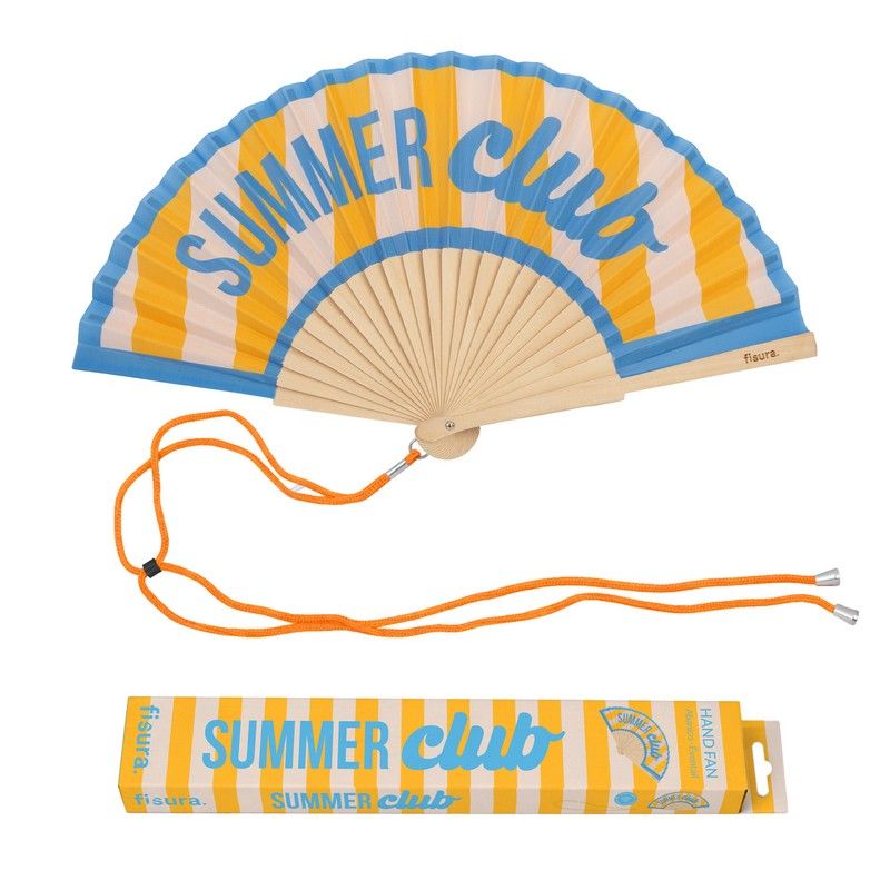 Fisura Hand Fan " Summer Club"