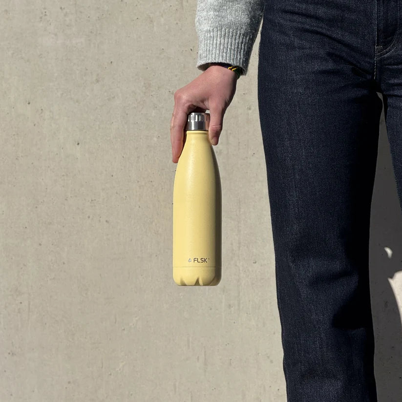 FLSK Trinkflasche 750ml, lemon