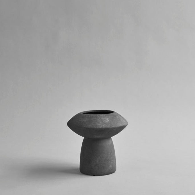 101 Cph Sphere Vase Fat Dark Grey 101-cph-sphere-vase-fat-dark-grey