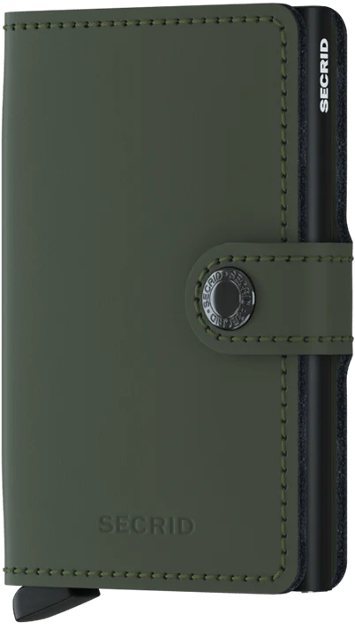 Secrid Miniwallet Matte green-black