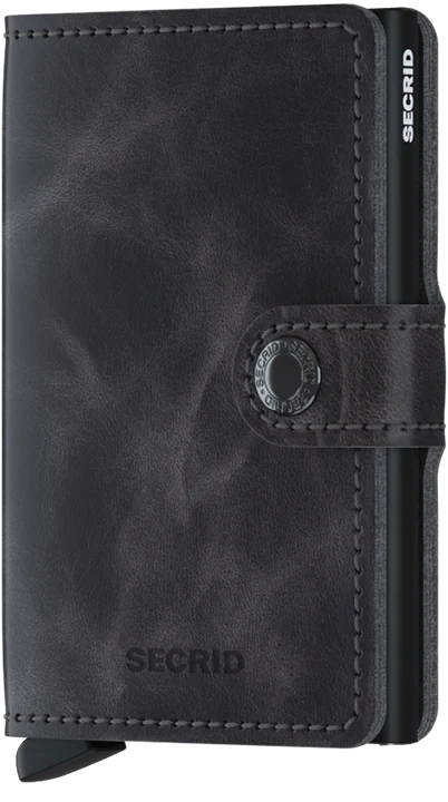 Secrid Miniwallet Vintage Grey Black