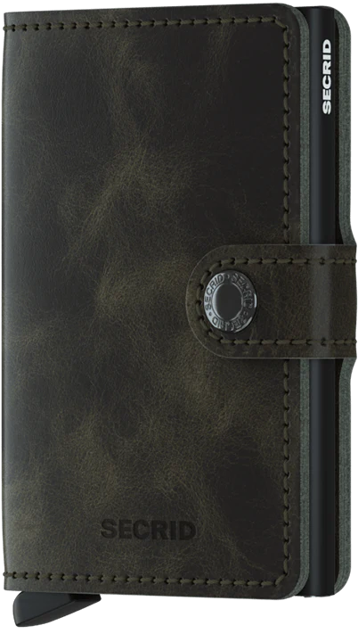 Secrid Miniwallet Vintage Olive-Black