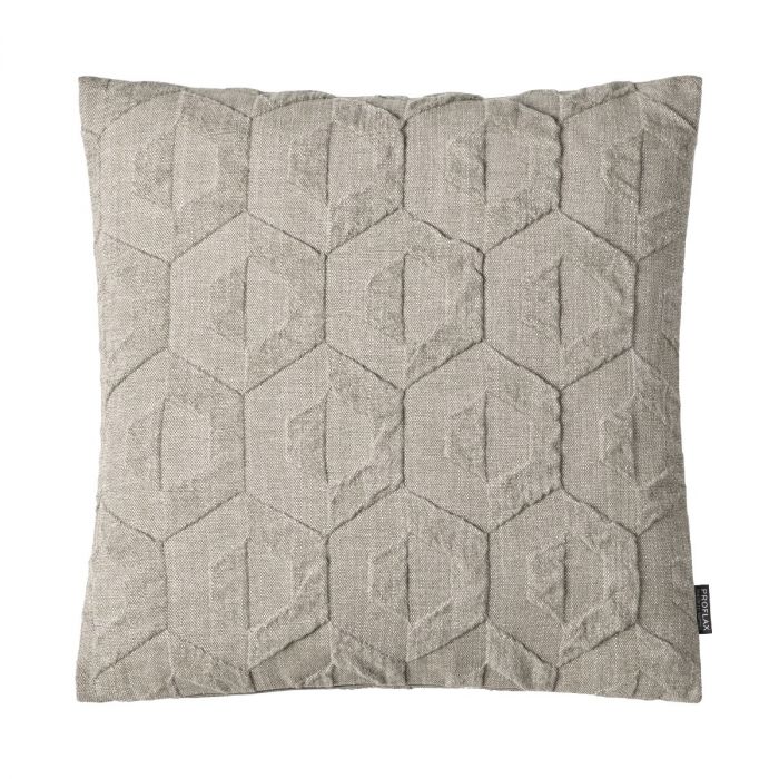 Proflax 3980 Kissenhülle Farbe 838 grey, 45x45cm