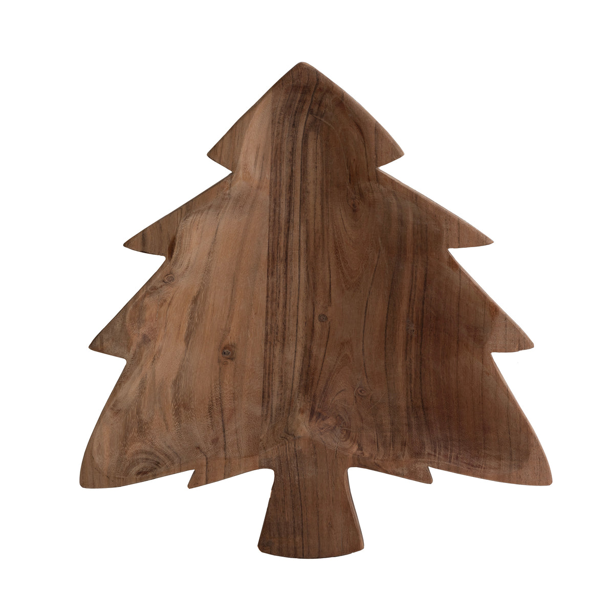 Tablett aus Akazienholz Tannenbaum