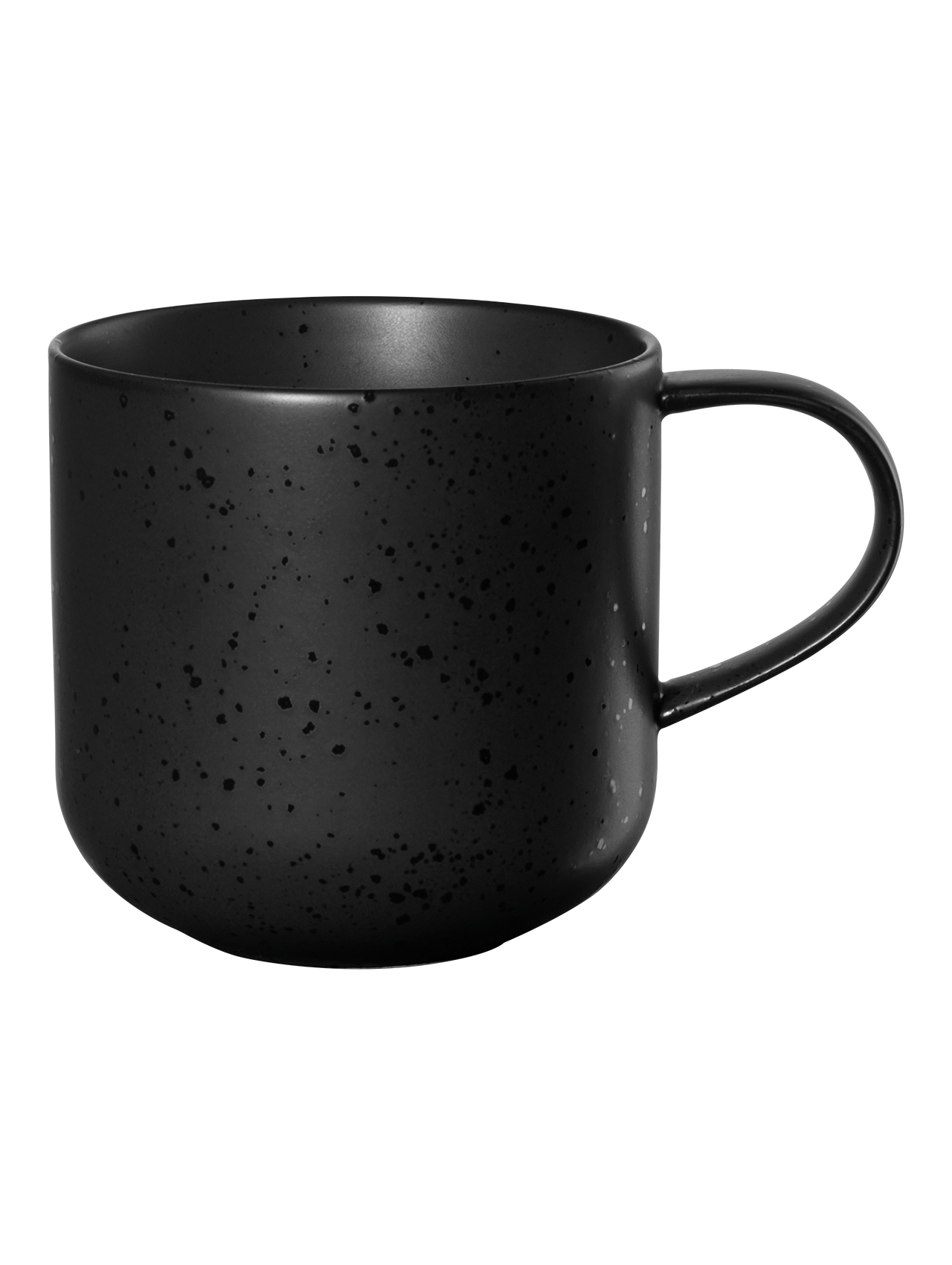 ASA coppa kuro Henkelbecher schwarz D. 9,2 cm H. 9,5 cm 0,4 l