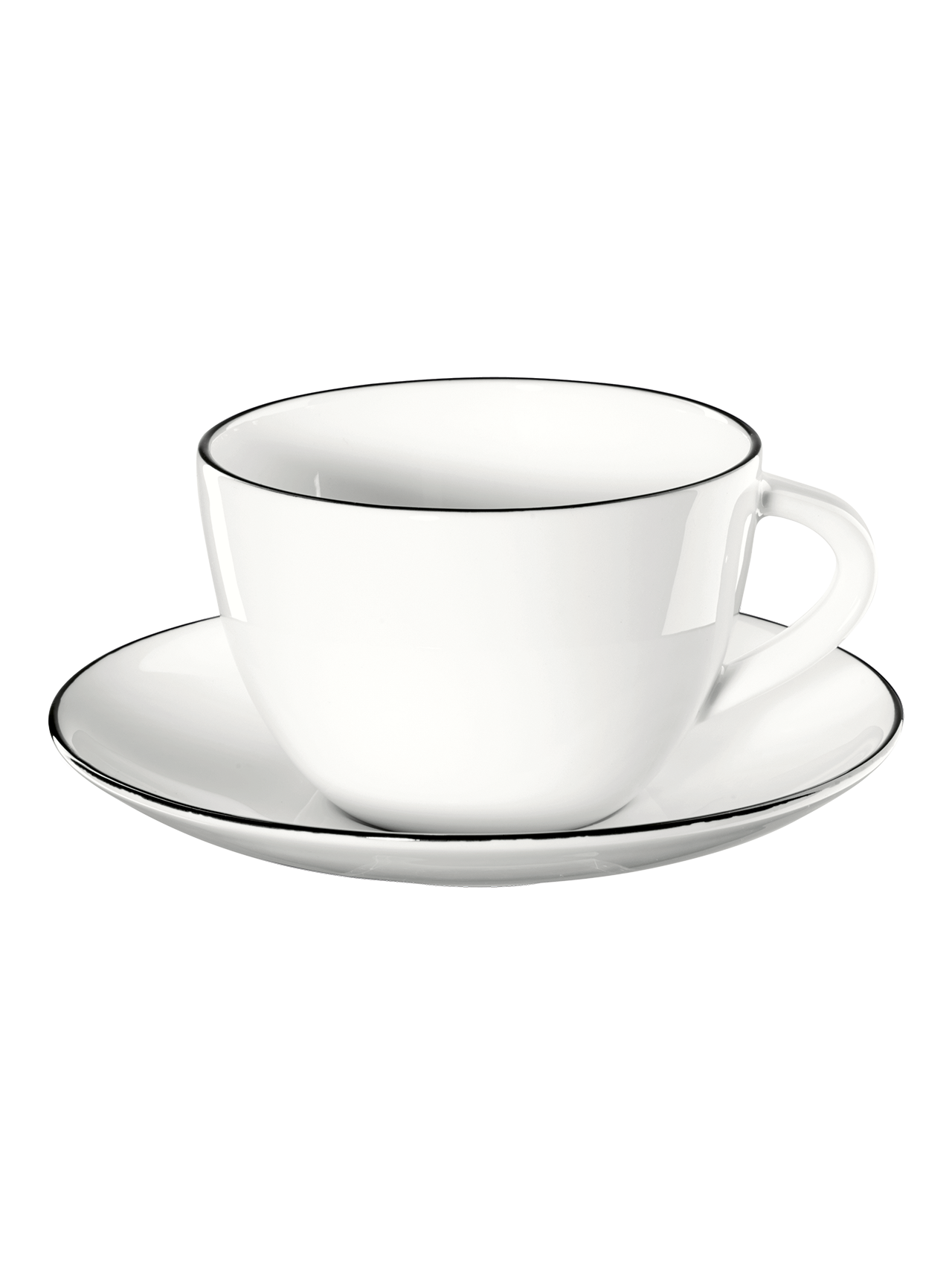 ASA à table ligne noire Kaffeetasse mit Unterer 0,2 l