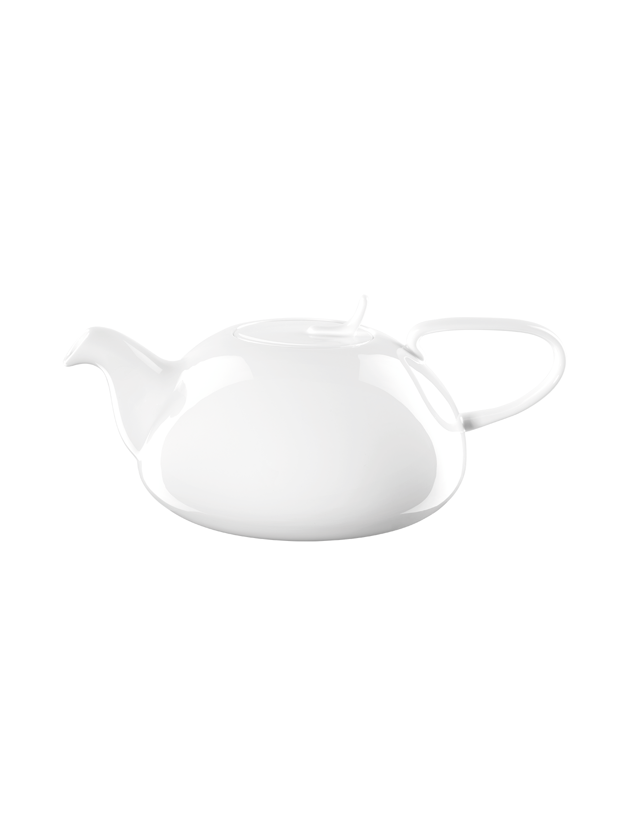 ASA à table Teekanne mit Filter weiß glänzend D. 16,1 cm H 9,45 cm 1 l