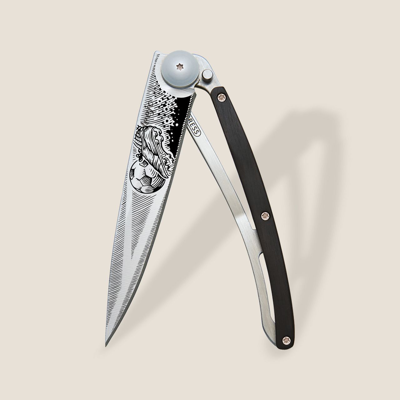 Deejo Taschenmesser 37g Ebenholz Tor!