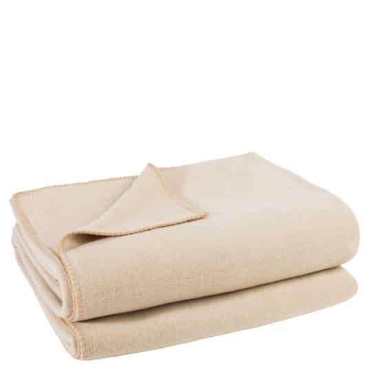 Zoeppritz Soft-Fleece Decke Farbe 020 cream 160 x 200 cm