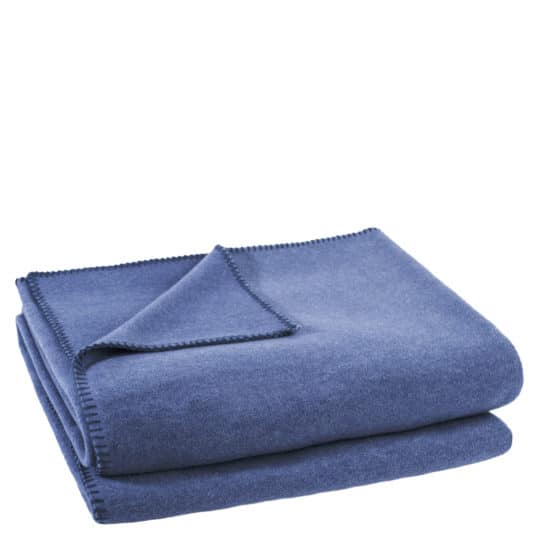 Zoeppritz Soft-Fleece Decke Farbe 540 indigo 160 x 200 cm