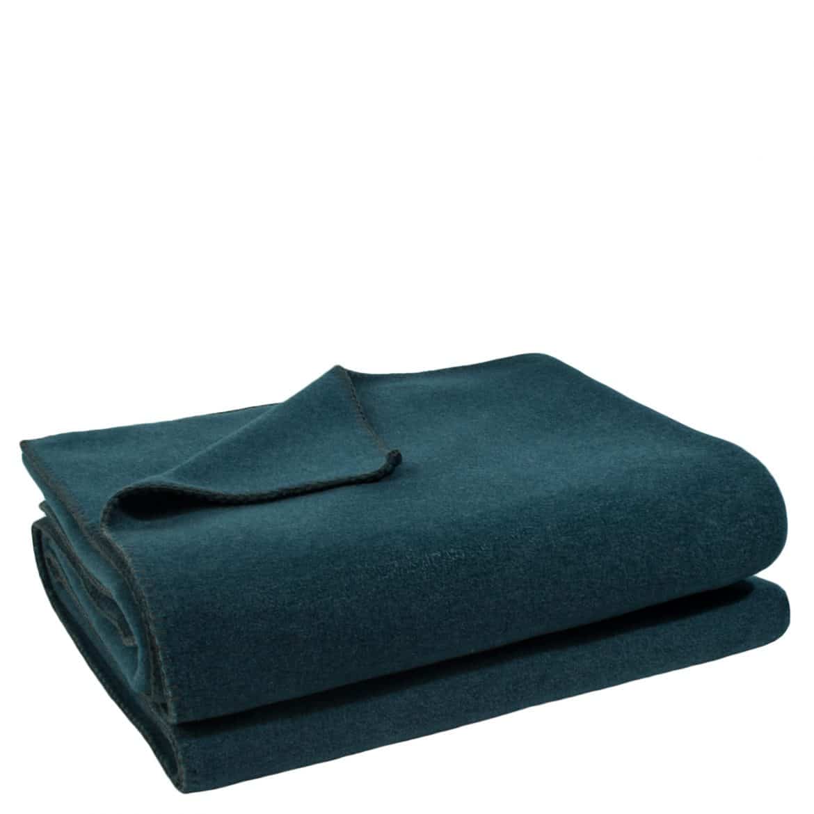 Zoeppritz Soft-Fleece Decke Farbe 795 dark ocean 160 x 200 cm