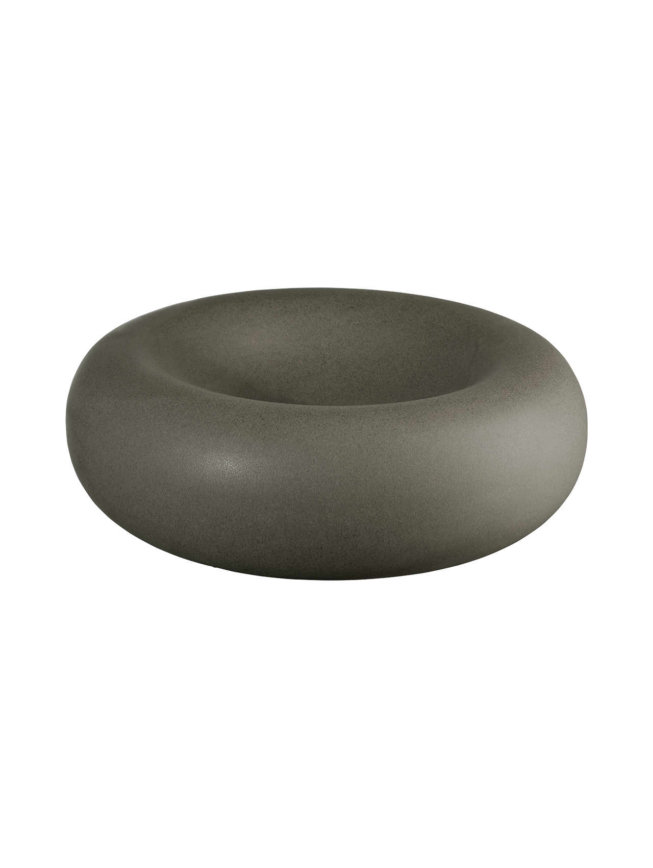 ASA stone Schale charcoal D. 22 cm H. 7 cm