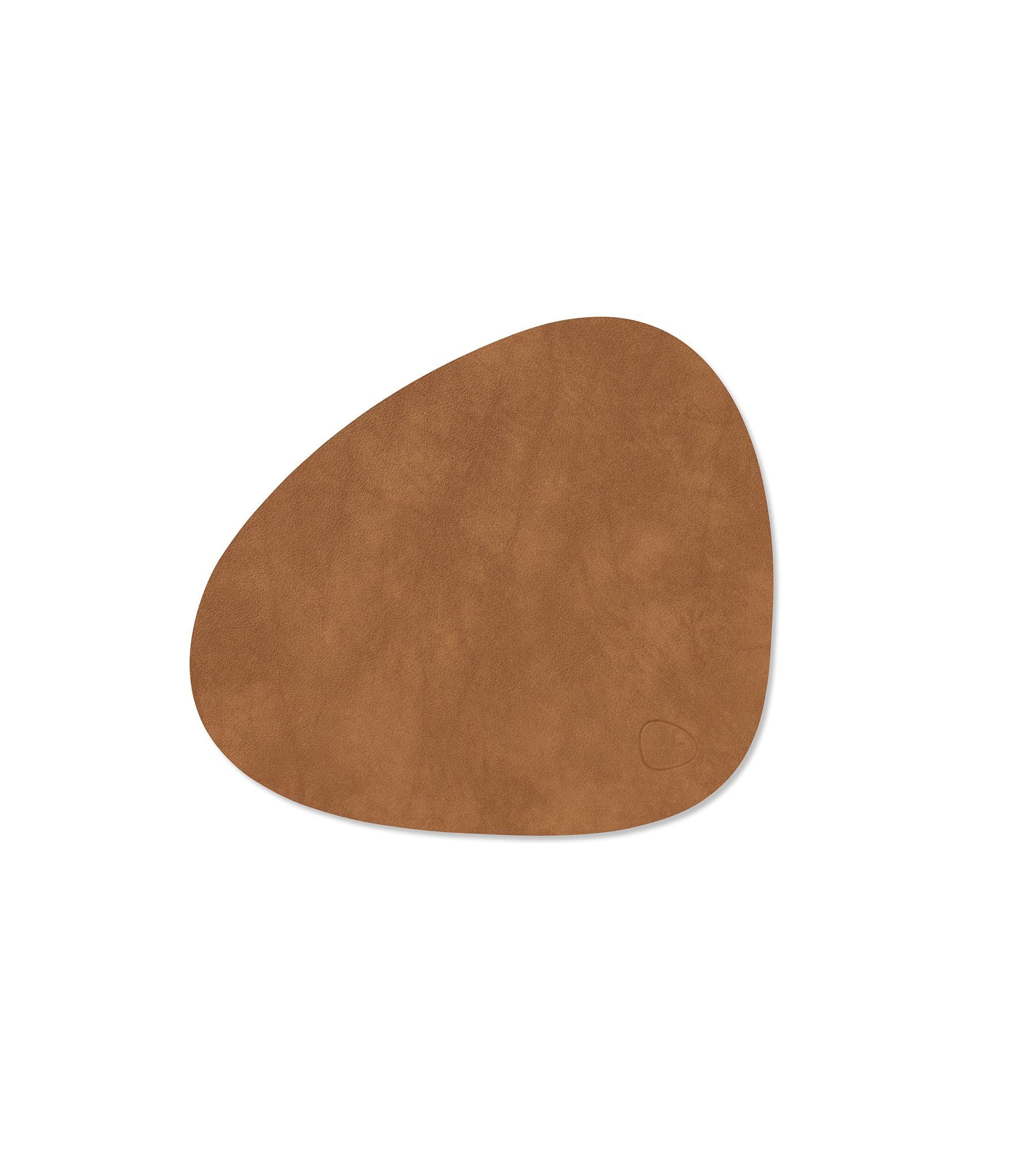 LindDNA Table Mat Leather Nupo Curve S Nature