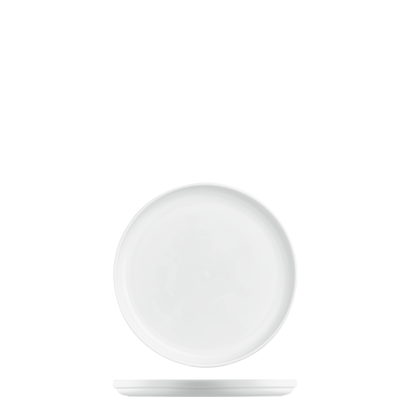Fürstenberg DATUM Brotteller weiß satiniert ⌀15,6 cm