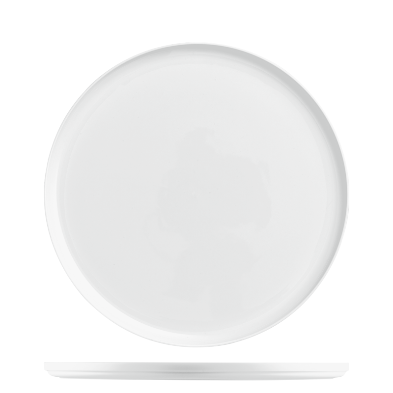 Fürstenberg DATUM Speiseteller weiß satiniert ⌀ 27 cm