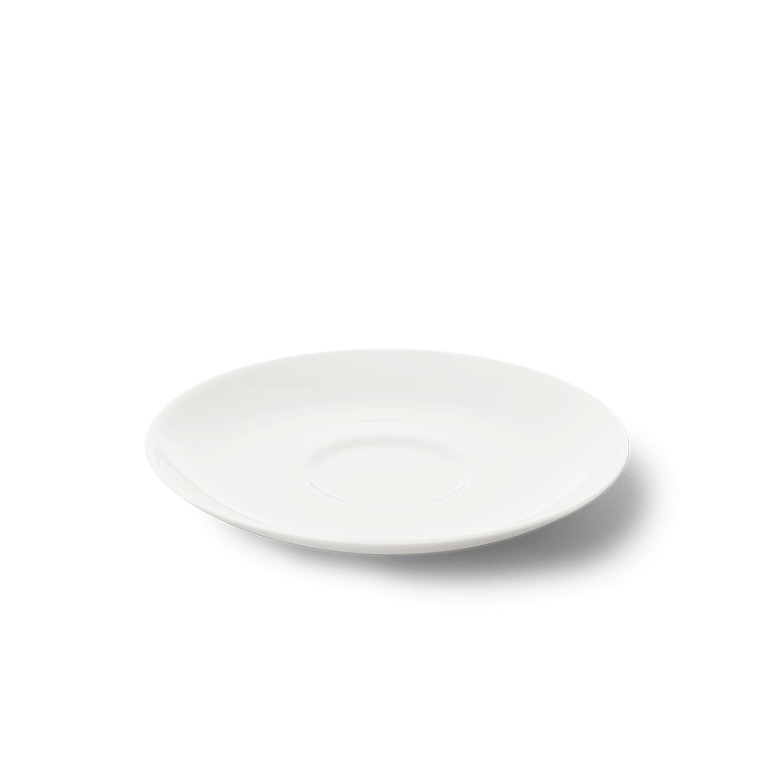 Kaffeeuntertasse Classic weiß, 15cm