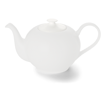 Dibbern Teekanne Classic weiß 0,4l