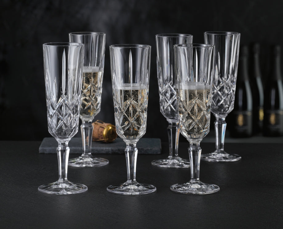 Nachtmann NOBLESSE Champagnerglas 6er Set