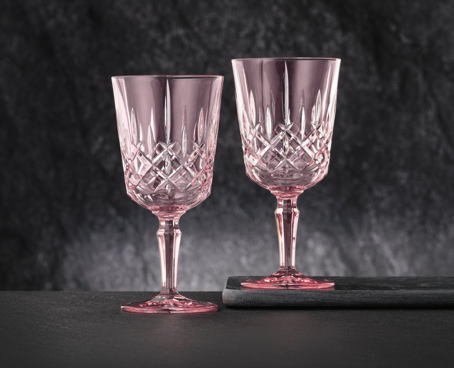 Nachtmann NOBLESSE Cocktail-/ Wein-Glas 2er Set rosé