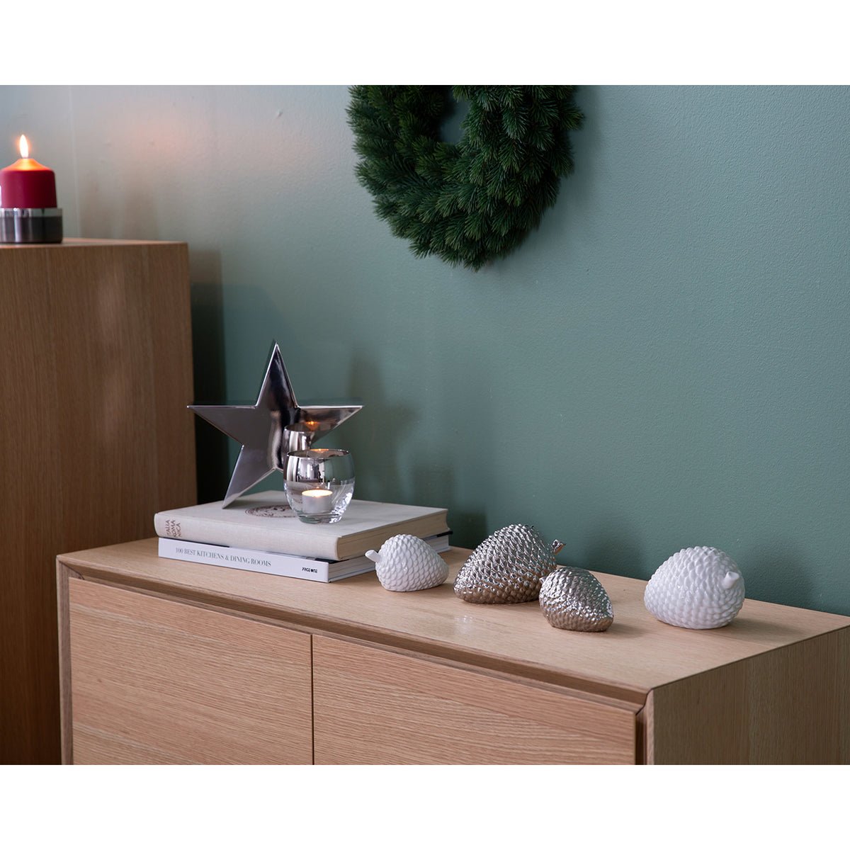 Fink Living Cone Dekozapfen Porzellan