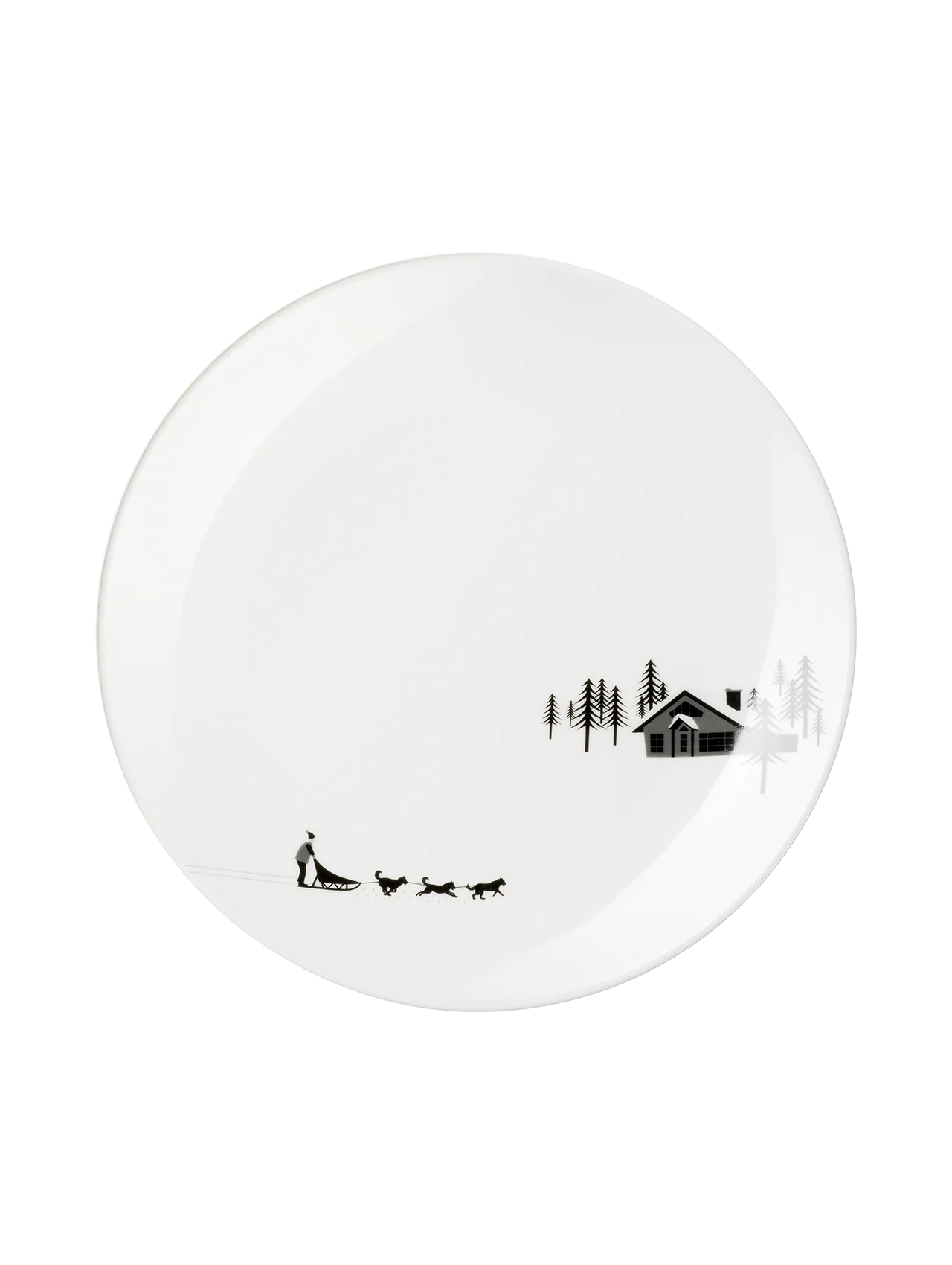 ASA Snow Tracks Dessertteller sled dogs