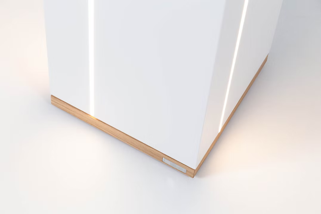 bulbaum "handgemaach" Lichtsäule "3 Streppen"