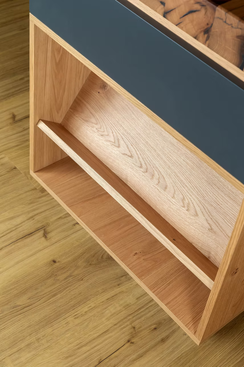 bulbaum "handgemaach" Kücheninsel "kichen woan"